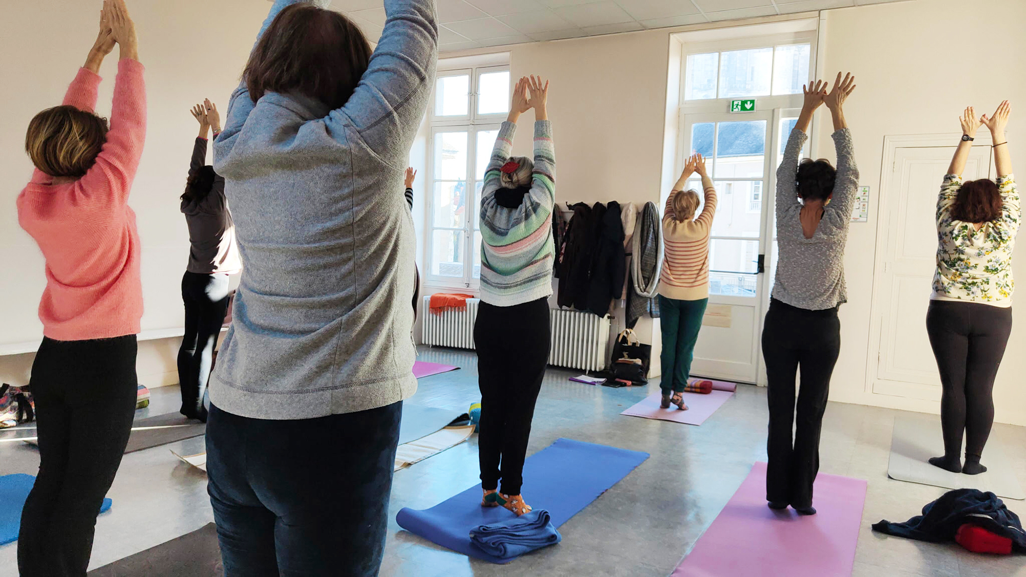 Cours de Yoga de l'Energie © Josette Dalle